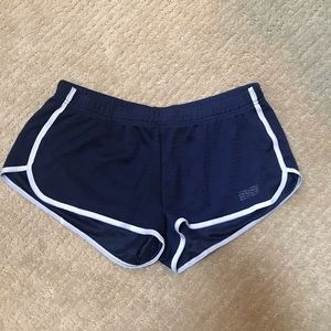 Stretchy Navy Bootie Shorts